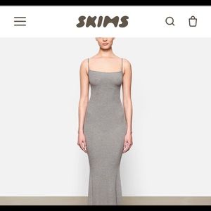 NWT SKIMS Soft Lounge Long Slip Dress